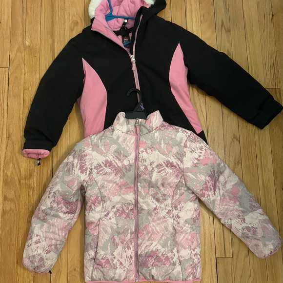 Gerry Weber Black and Pink Puffer Jacket for Kids - Picture 8 of 9
